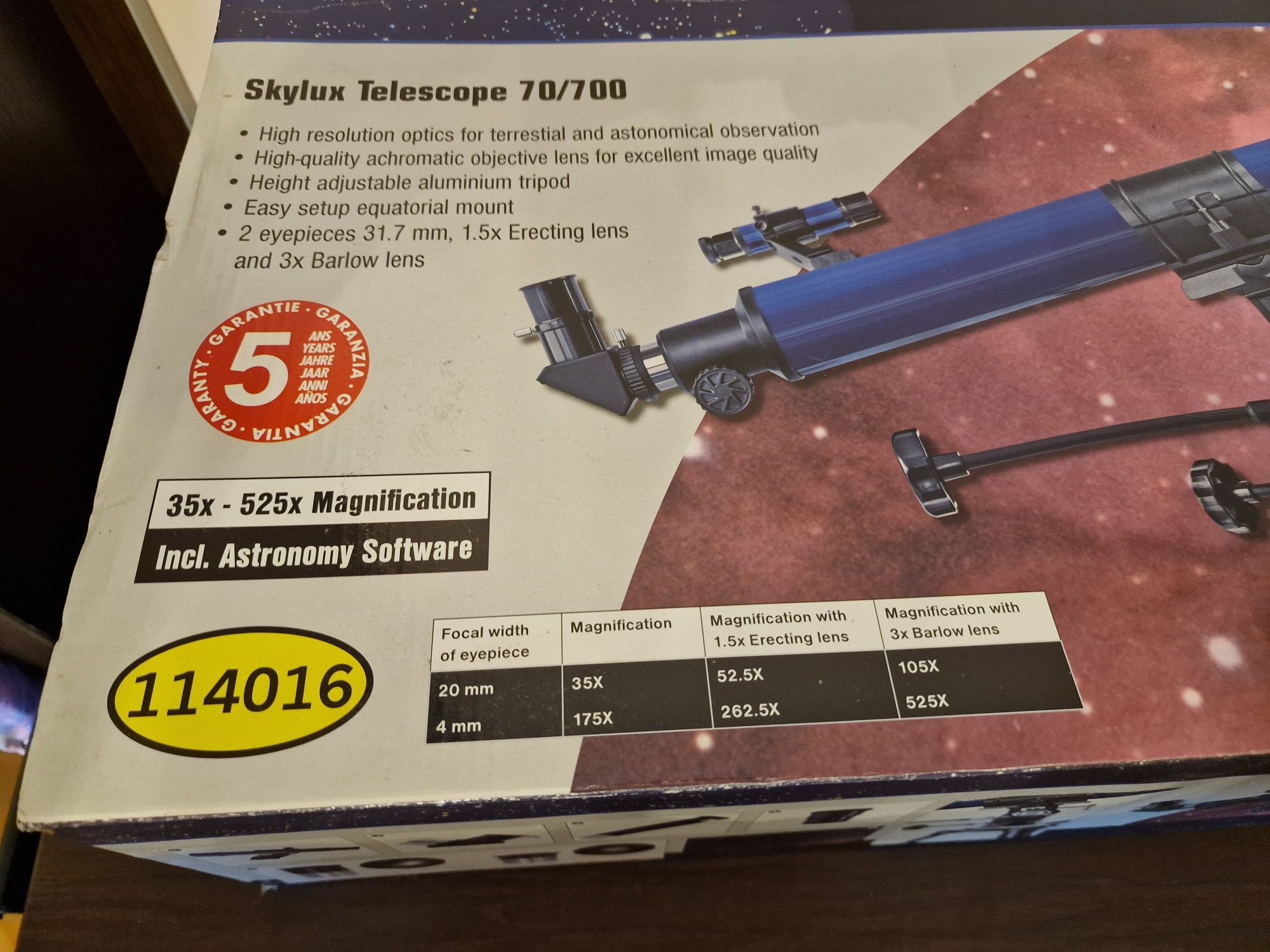 Teleskop 70/700 Skylux