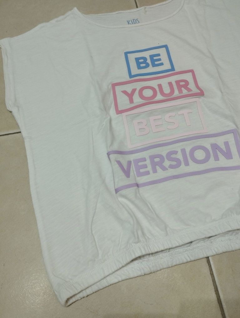 Camisola Branca Nova Kids Collection