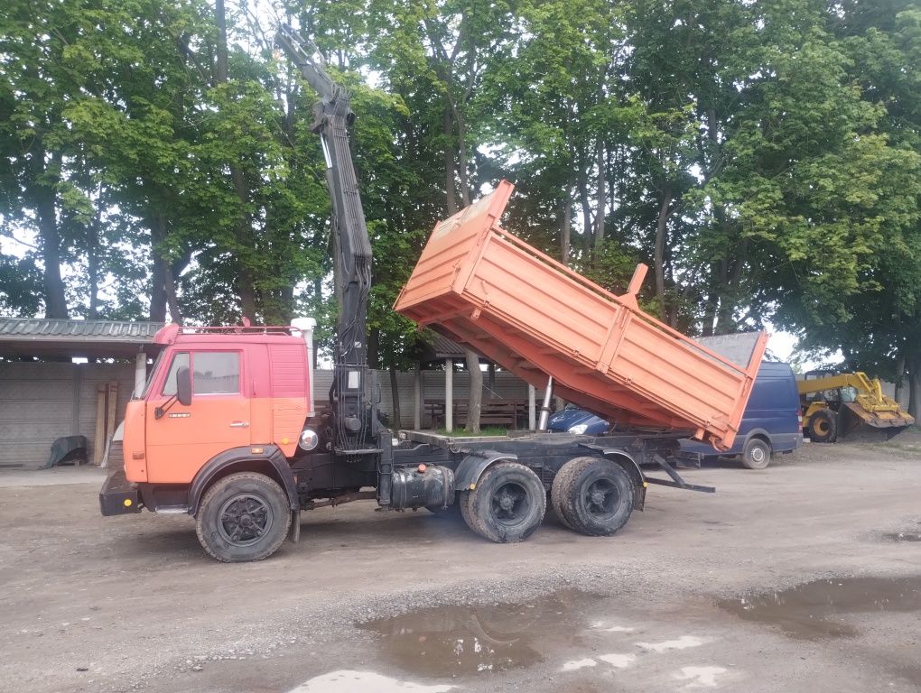 Камаз 2310 самоскид кран маніпулятор