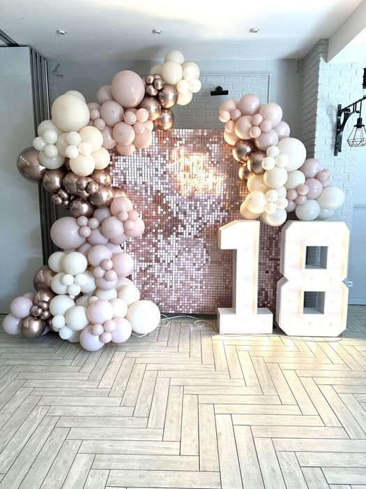 Ścianka balony dekoracja