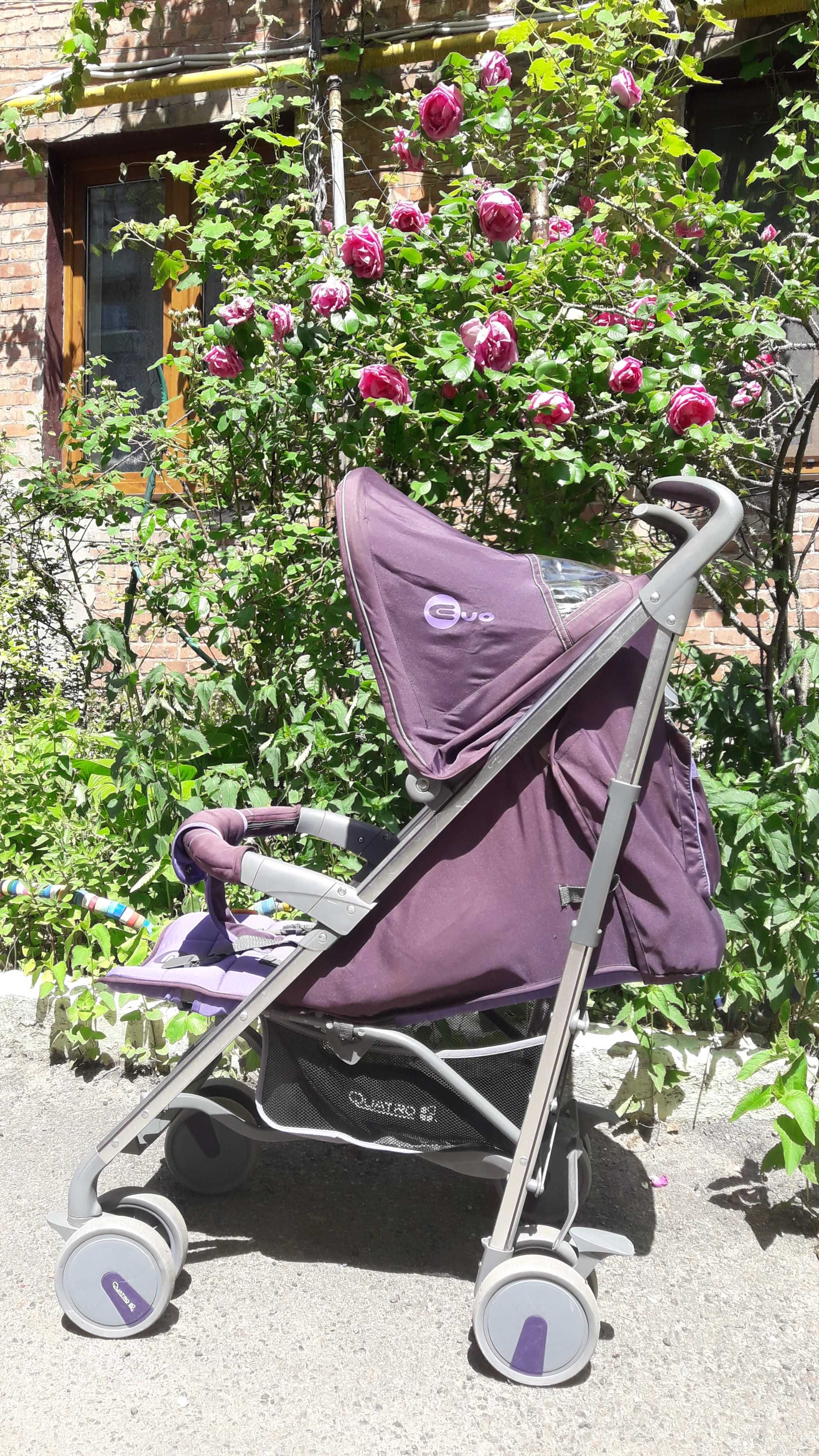 Продам детскую коляску (трость) Quatro EVO в идеальном состоянии