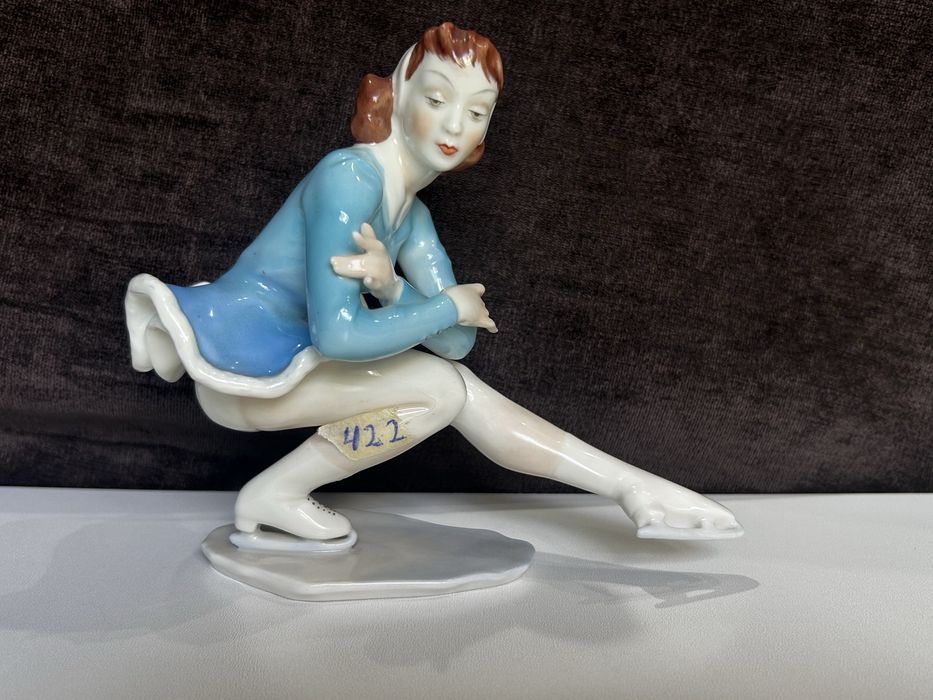 Figurka porcelanowa Łyżwiarka Hutschenreuther