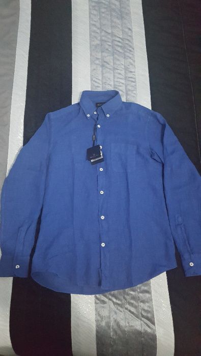 Camisa 100% linho Massimo Dutti NOVA