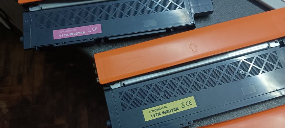 Картриджі 117A HP W2071A W2072A W2073A