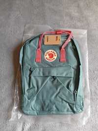 Plecak Fjallraven Kanken 16 Litrowy - Ciemnozielony-Róż