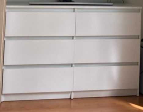 ZAREZERWOWANA Biała komoda idealna do salonu