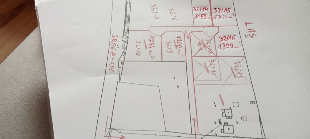 Sprzedam działki  przy lesie  w Trzebiechowie