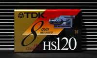 Видео кассета TDK HS 120 (made in Japan), Video 8