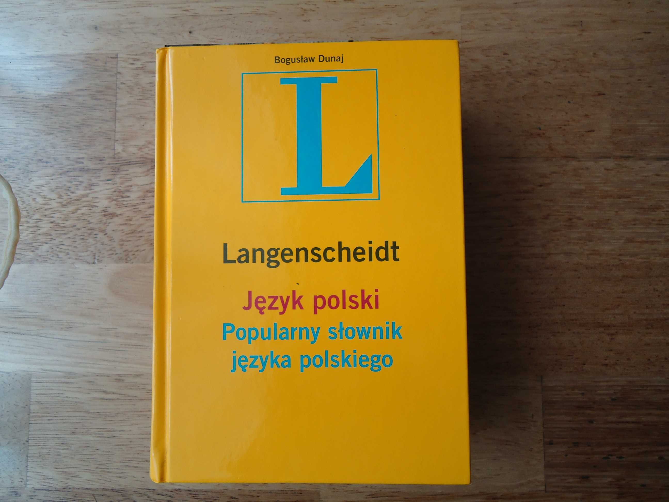 Popularny słownik języka polskiego – Bogusław Dunaj, nowy
