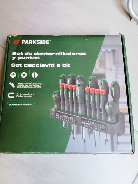 Conjunto de chaves de fendas + bits