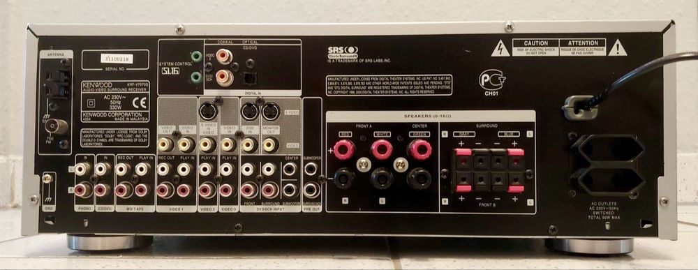 KENWOOD KRF-V7070D Amplituner Audio Video Surround Receiver 330W