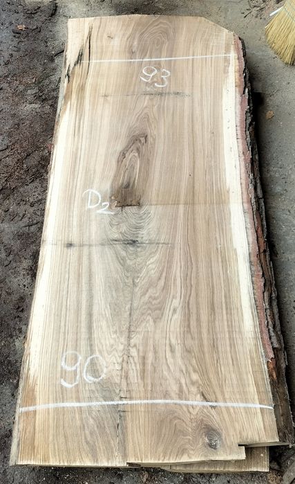 Dąb duże dechy 7 cm grubośći