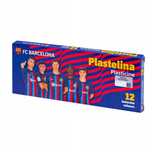 ASTRA Plastelina szkolna 12 kolorów FC BARCELONA