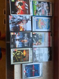 Zestaw 11 gier (BF3, BF4, F1 2011, PES 2013, Tomb Raider, Simcity4)