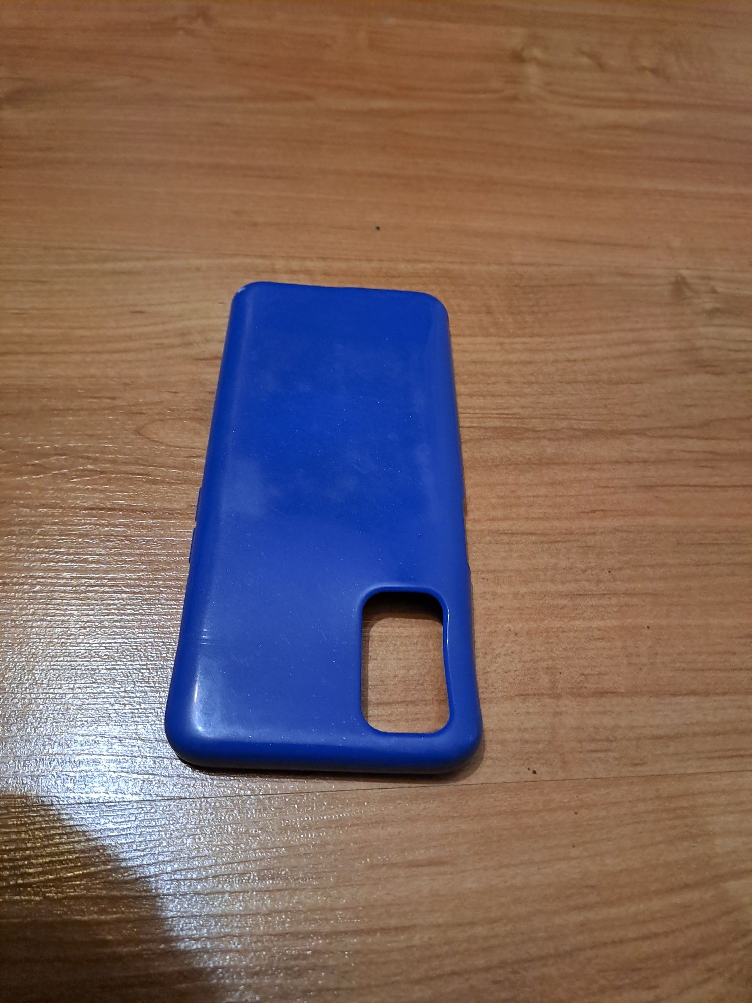 Plecki case etui pokrowiec granatowy niebieski Oppo A72 + gratis