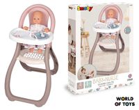 Стільчик для годування Smoby Toys Baby Nurse Сірий/рожевий (220370)