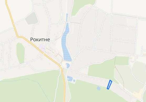 Продам земельный участок в с.Рокитне, центр, 21 сотка