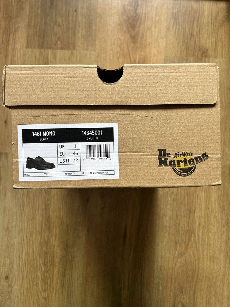 Dr martens- туфлі 46 розмір