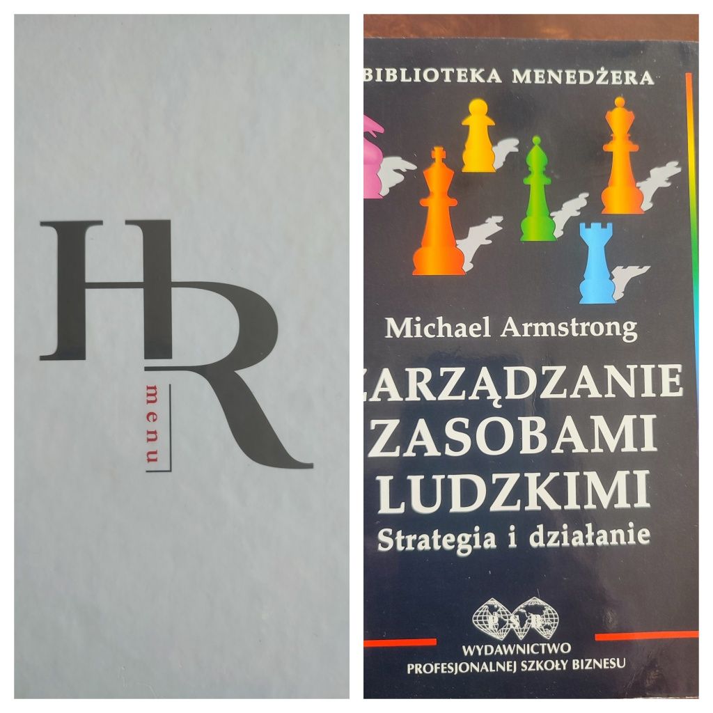 Zarządzanie zasobami ludzkimi i HR dwie ksiazki