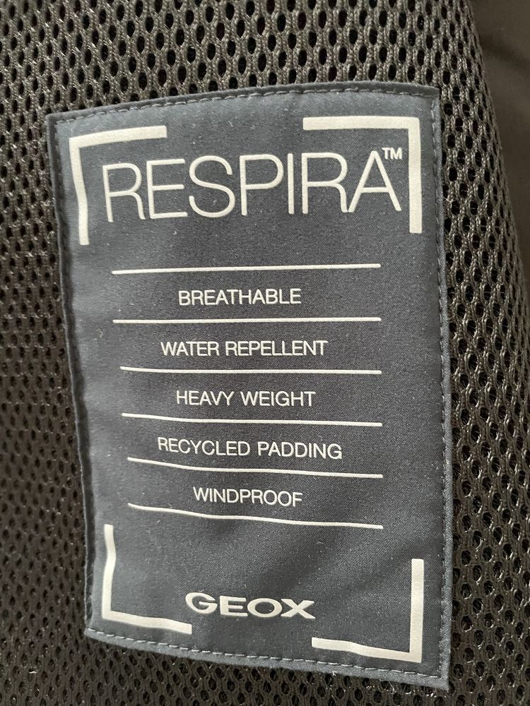 Męska zimowa kurtka Geox Respira, rozmiar 52