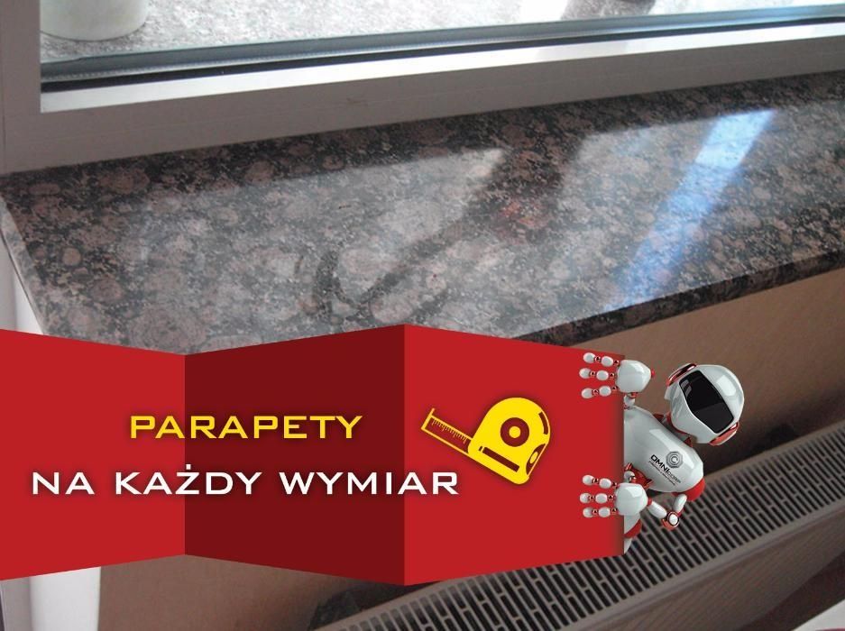 Parapet Wewnętrzny Aglomarmur Konglomerat NA WYMIAR OMNIparapety.pl