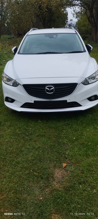 Mazda 6 GJ drzwi lewe prawe przód tył kombi kolor A4D bez malowania.