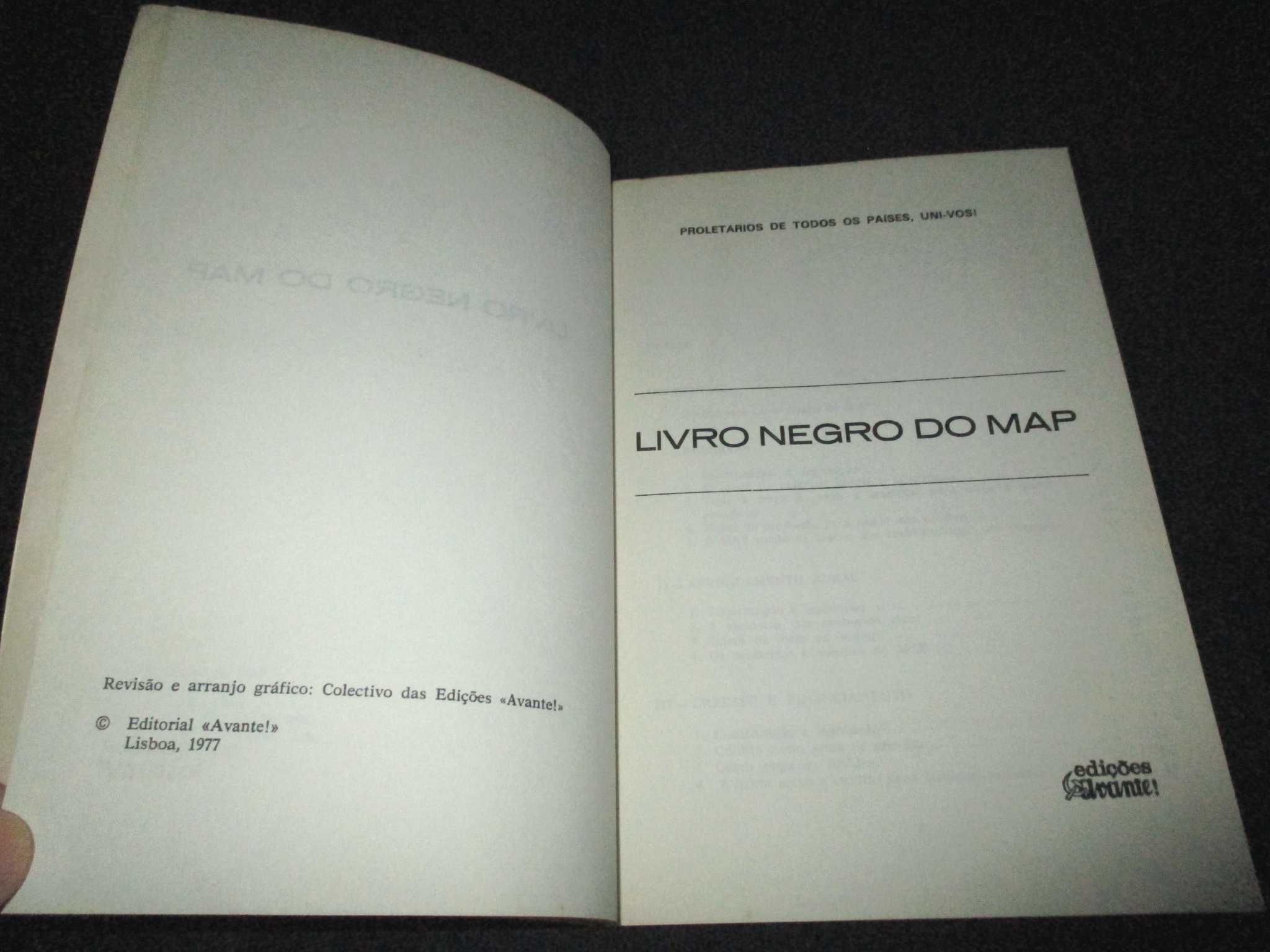Livro Negro do MAP Edições Avante 1977
