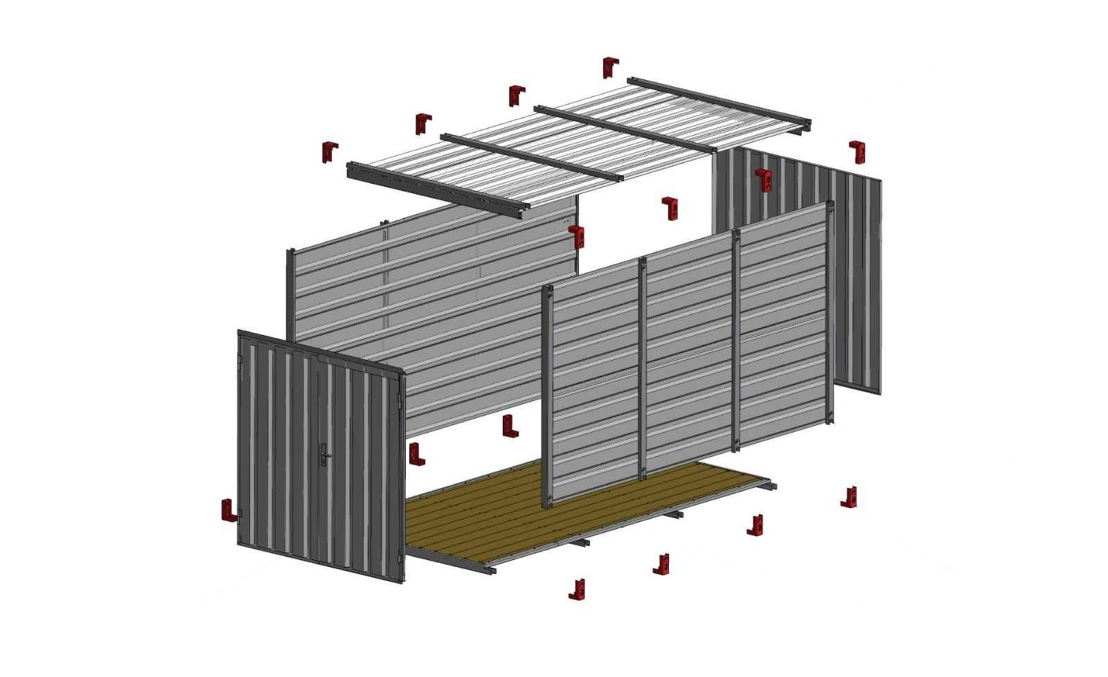 Contentor armazém Storage containers SHIPPING CONTAINER Maritimo