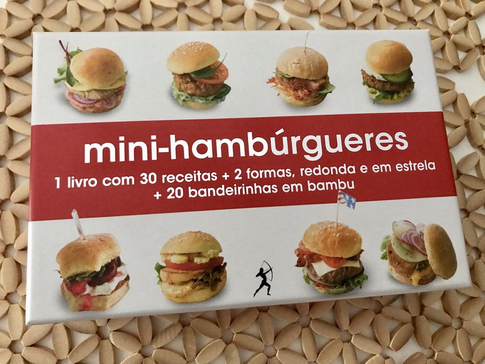 Caixas Sushi, Mini hamburgueres, bolachas