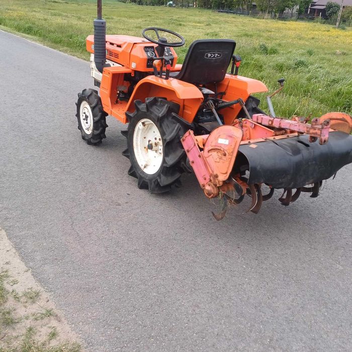 Traktor traktorek ogrodowy KUBOTA B1400 4x4 ZESTAW