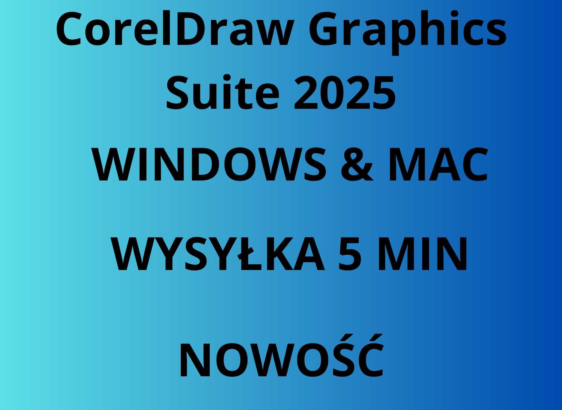 CorelDRAW Graphics Suite 2025 Dla Windows i Mac BONUS