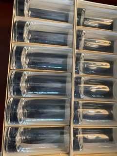 Conjunto de 6 copos de Whisky com água MOSER 330 ml - NOVO LUXO