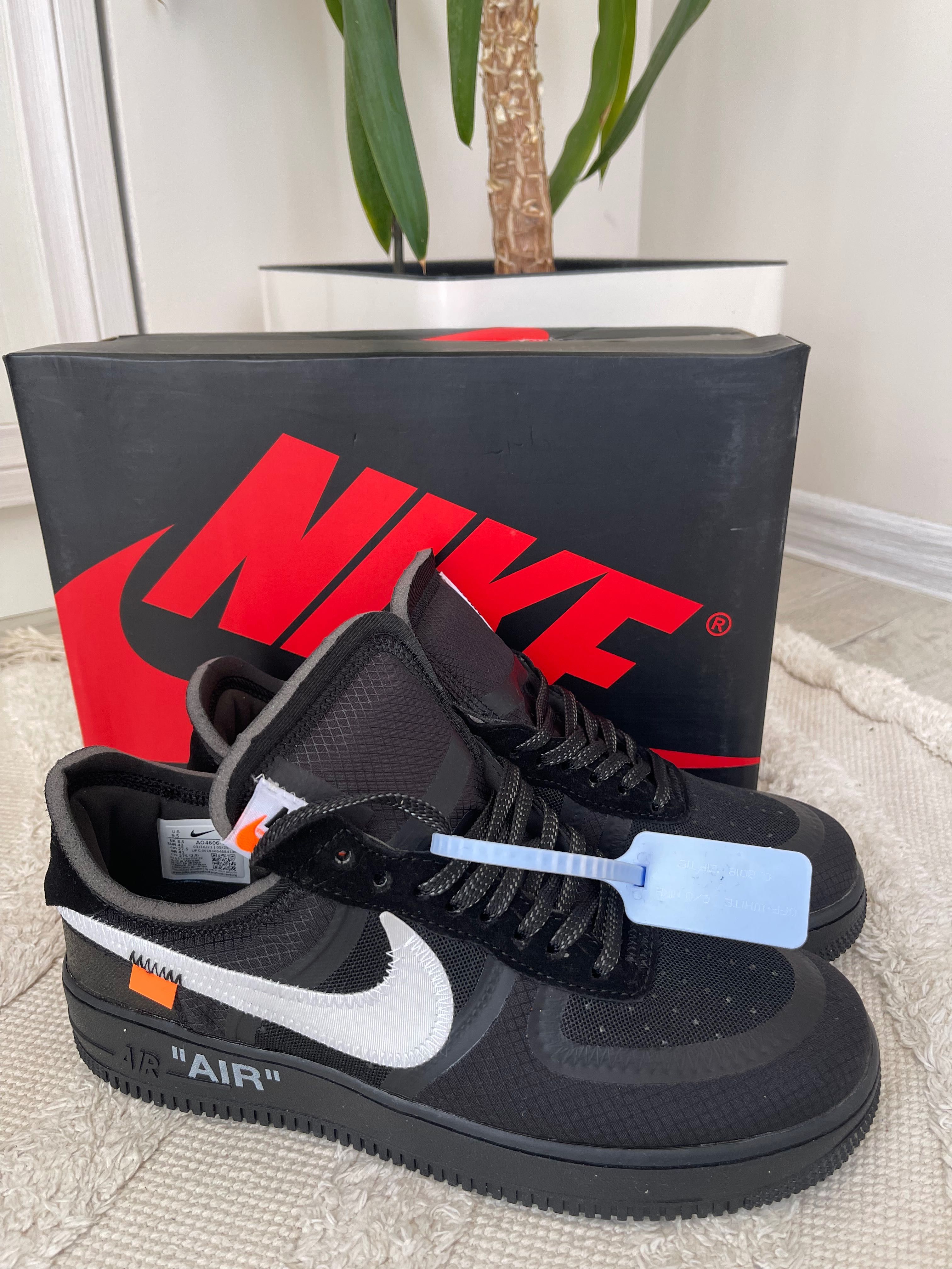 Buty Nike Air Force 1 Off-White Black