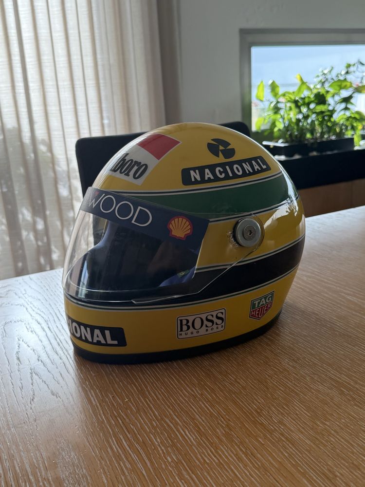 Capacete Ayrton Senna GP 1993 1:1 Homologado