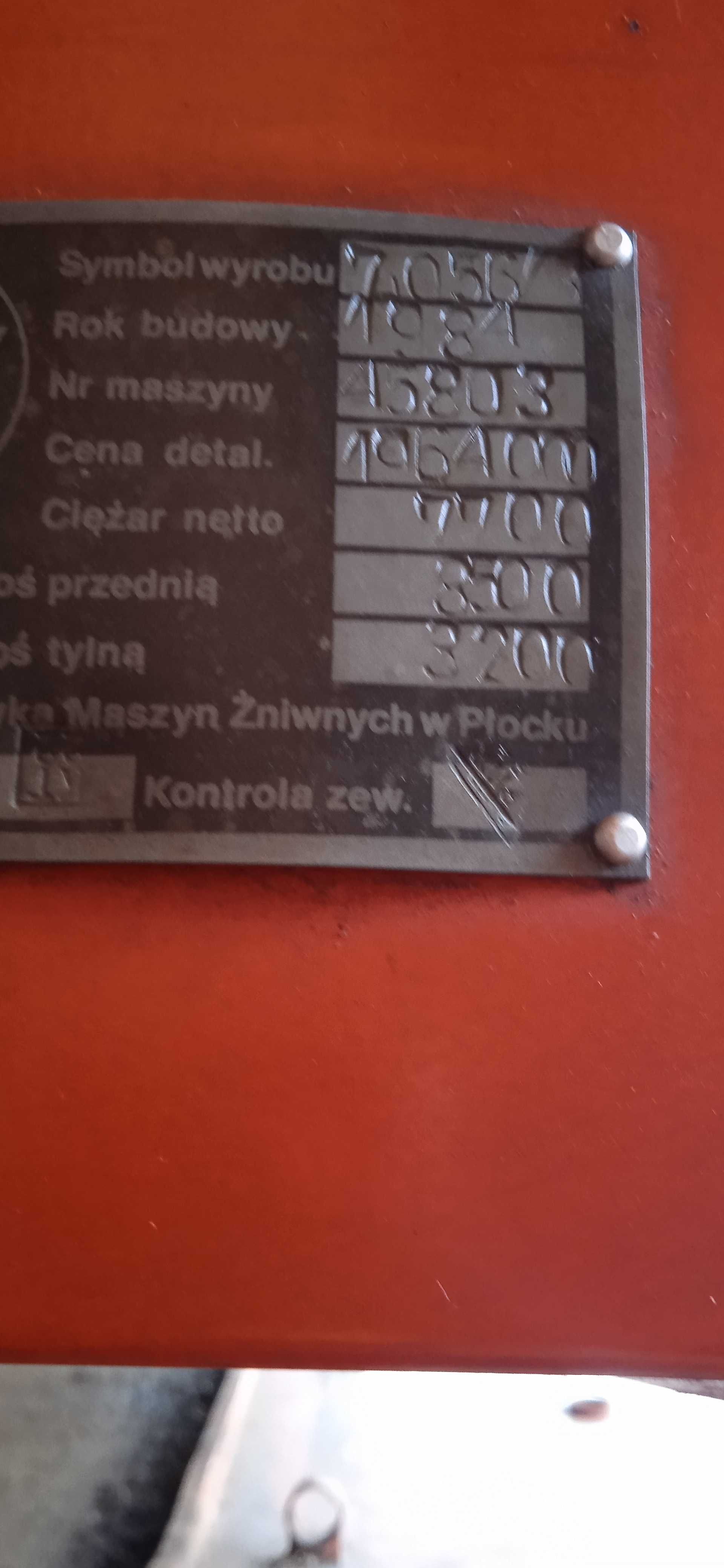 kombajn zbożowy BIZON