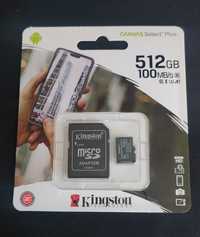 Karta pamięci Kingston Canvas Select Plus 512GB | NOWA!