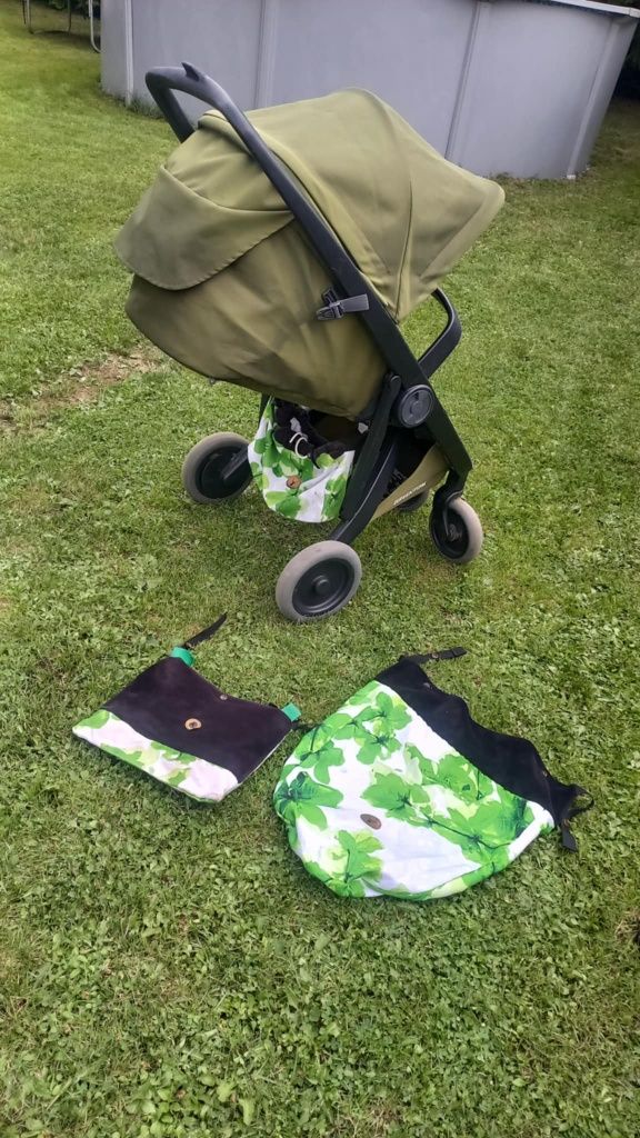 Wózek Greentom  classic oliwkaowy oliwka Olive