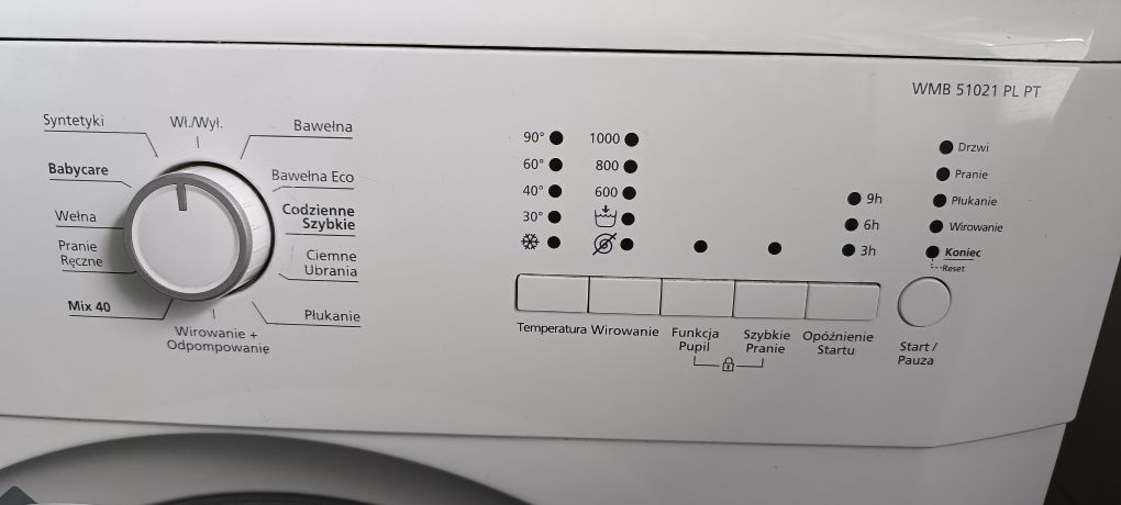 Pralka Beko WMB51021PL ,1000 obrotów ,100% sprawna