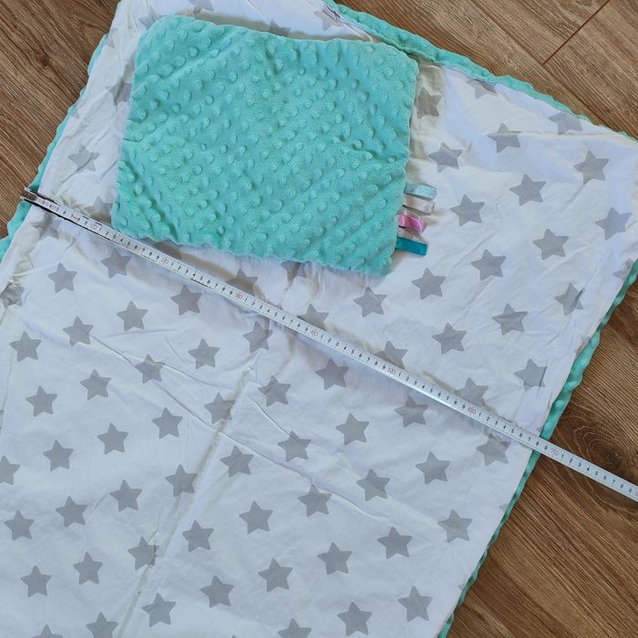 Komplet poduszka kołderka minky 88/68. Dla chłopca dziewczynki