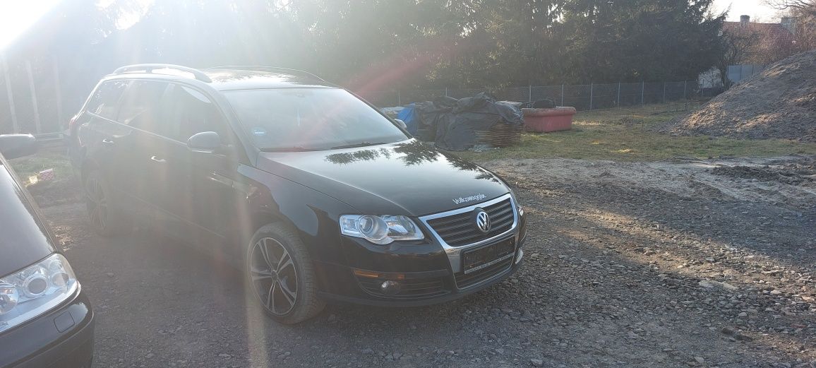 Volkswagen Passat uszkodzony