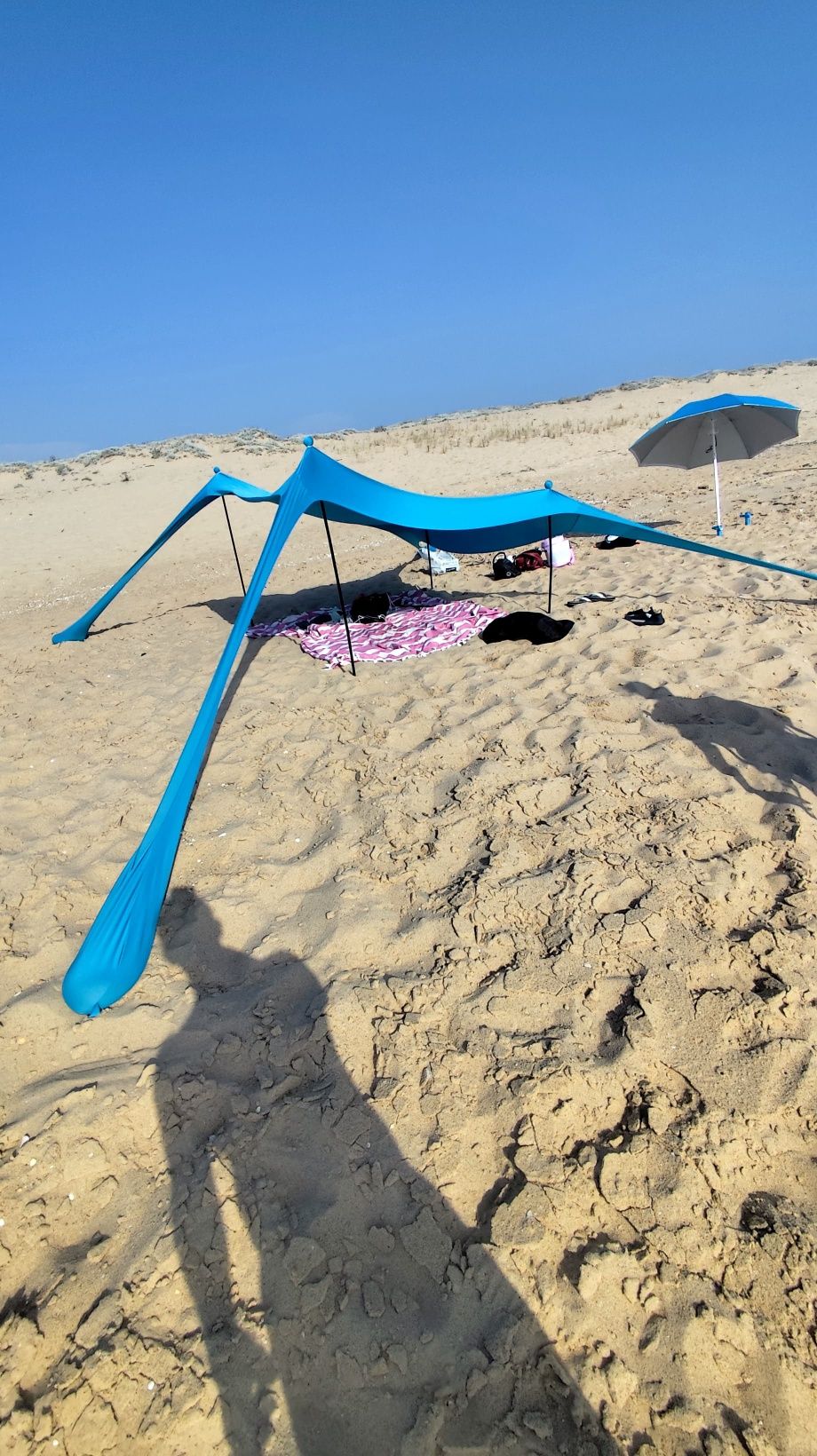 Tenda de praia ou campismo perfeita