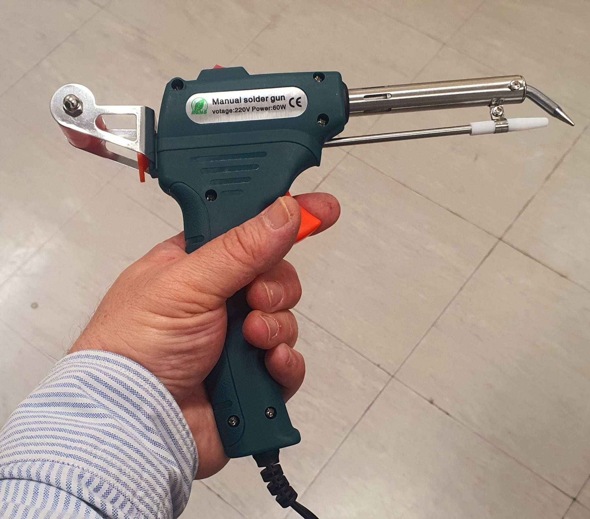 Pistola de Soldar com alimentador automático de solda para Electrónica