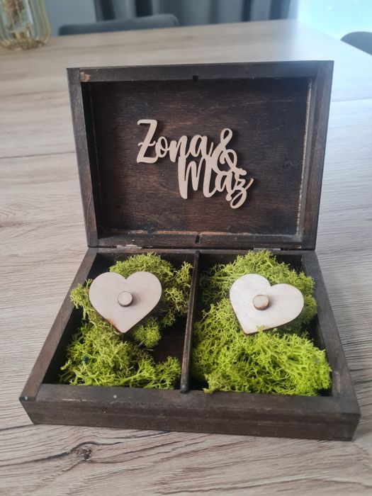 Pudełko na obrączki