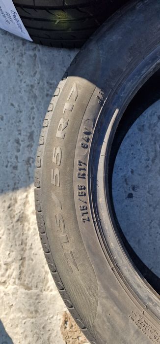 Лето 215/55/R17 7.3 мм 4шт Pirelli Колеса Резина Шини Склад