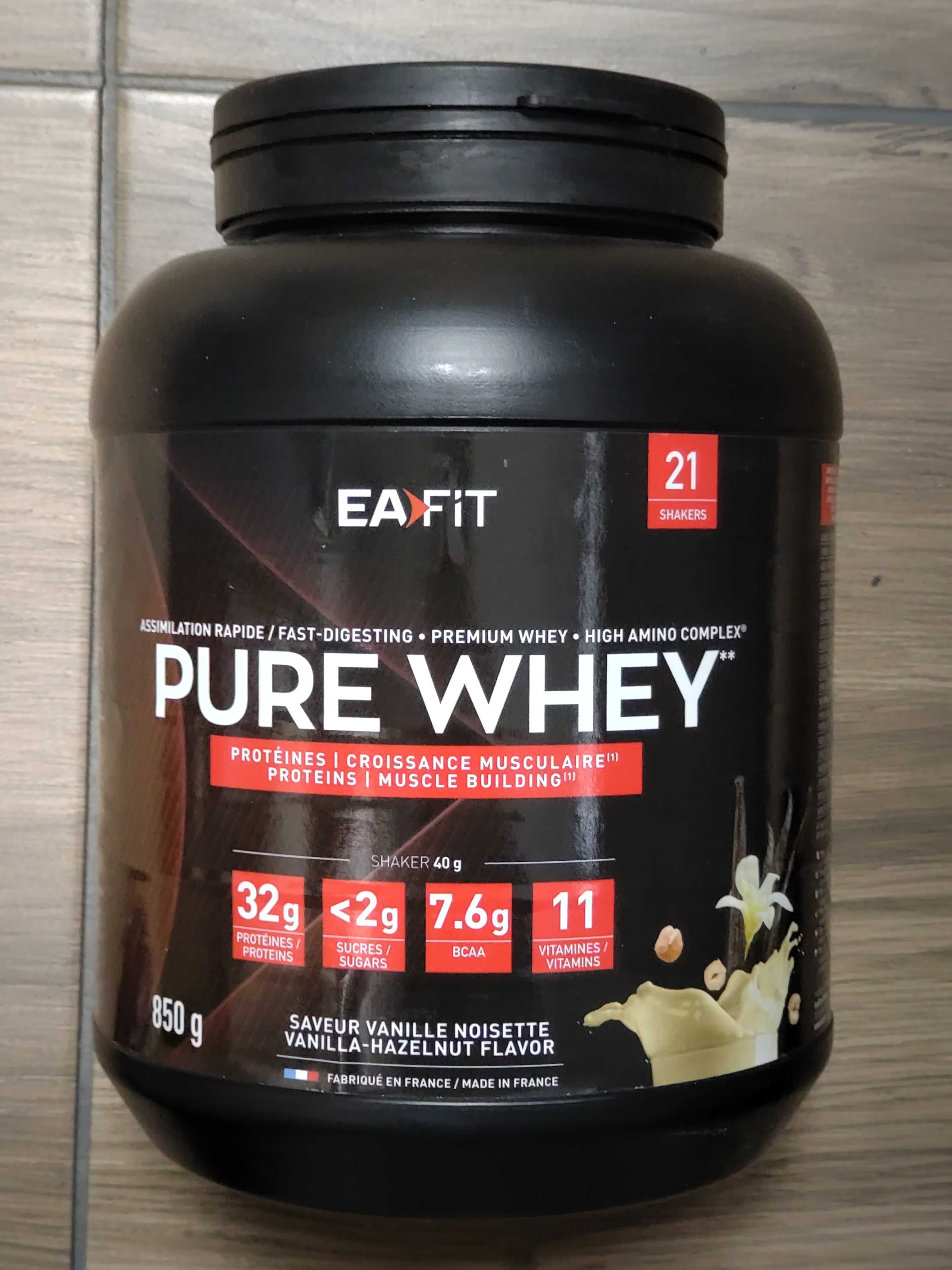 Eafit Pure Whey 850 g x 2 - 2 sztuki Smak waniliowy i cappuccino