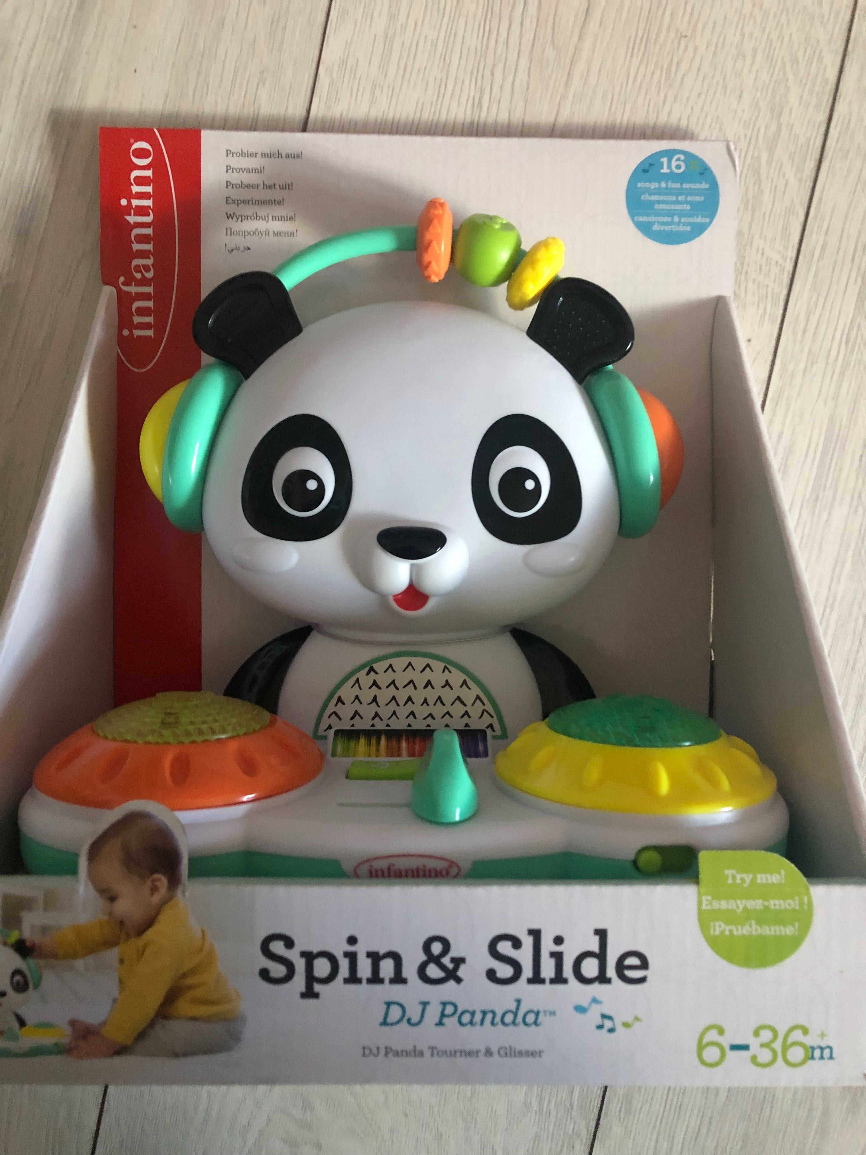 Infantino, Dj panda, zabawka interaktywna