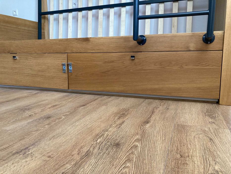 Estrutura gavetas/compartimentos para cama 90x200