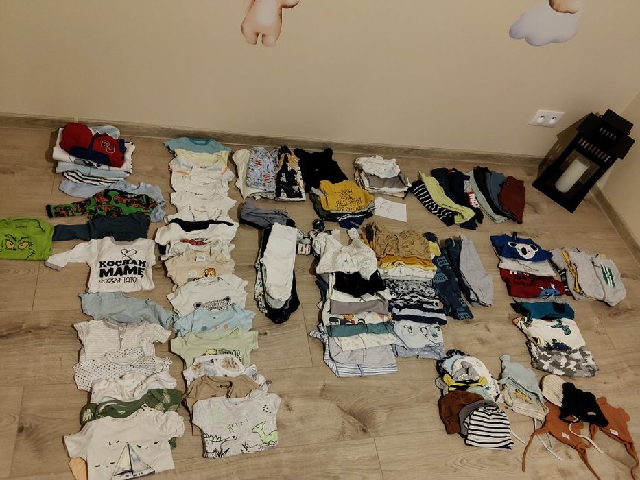Zestaw ubranek dla niemowląt 62 cm