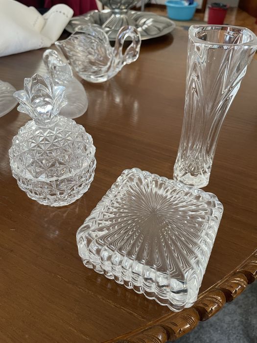 11 Peças Cristal d’Arques total 25 Euros