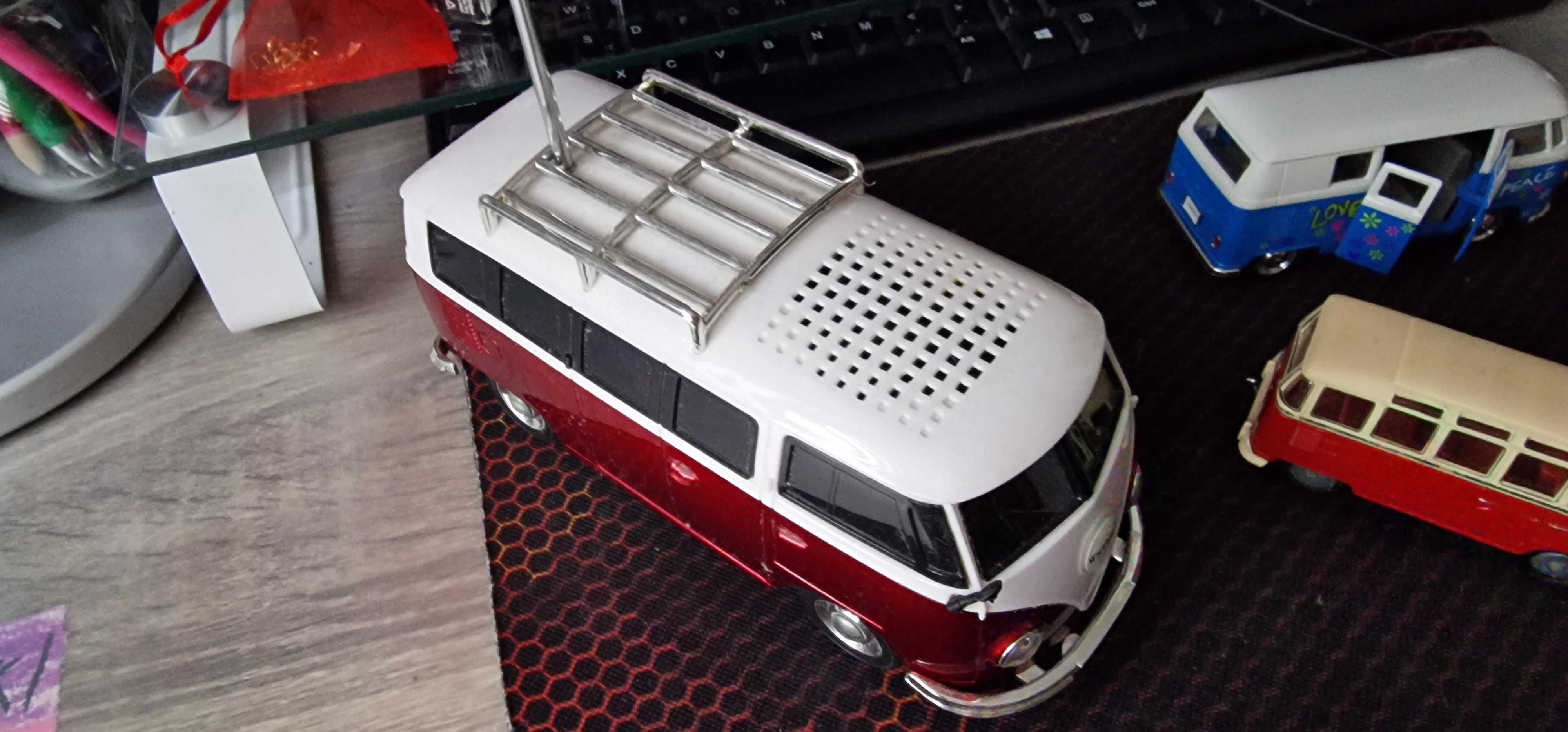 VW T3 ogórek kolekcja pojazdów resoraków głośnik bt